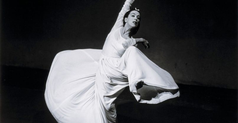 Planning de la tournée de l'artiste Martha Graham